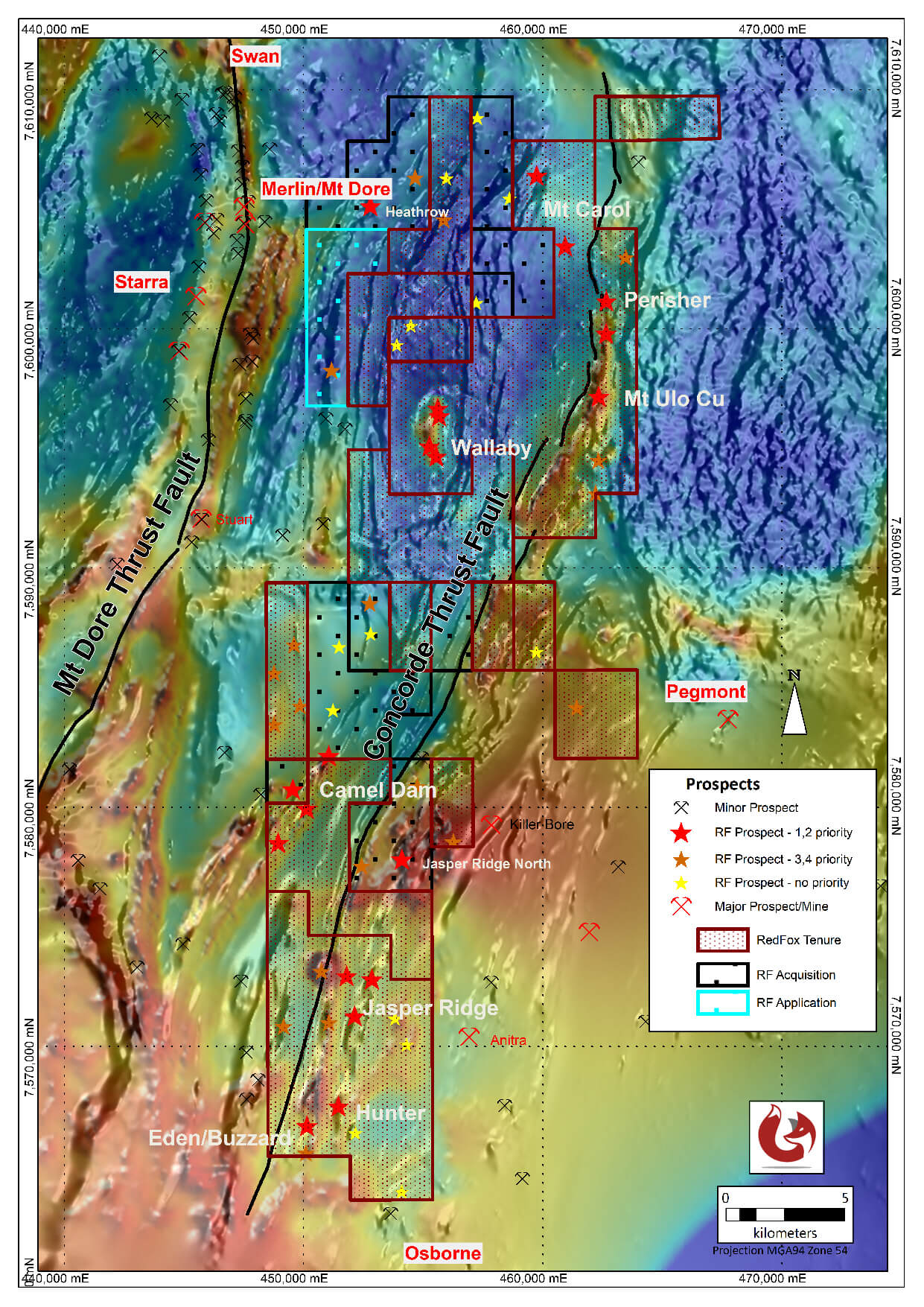 Selwyn Project Red Fox Resources